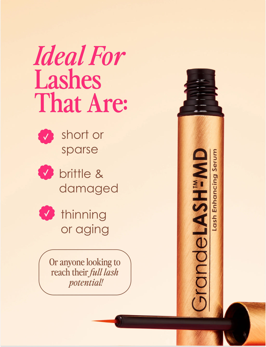 GrandeLASH-MD 2mL, 3-month supply